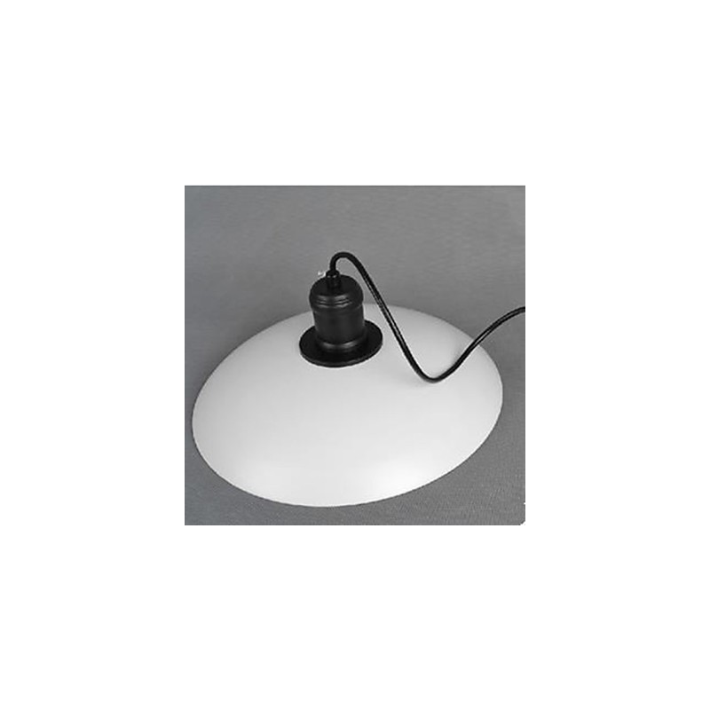 Vertraglich weißes Droplight Rustikale Lodge Traditionelle klassische Pendelleuchte