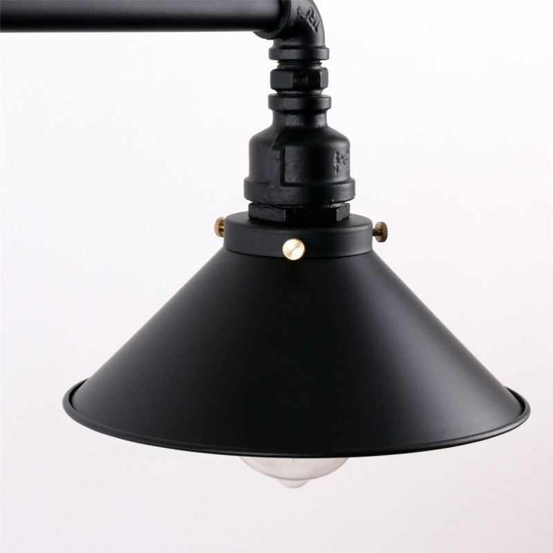 3-Licht Retro Industrielle Vintage Wasser Rohr Anhänger Licht Kronleuchter Land Rustikalen Stil