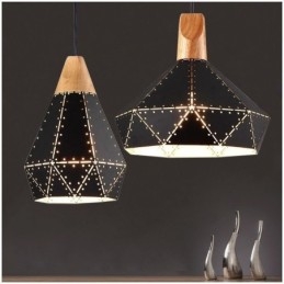 Industrielle Retro Vintage Hängeleuchte Hohl Lampenschirm