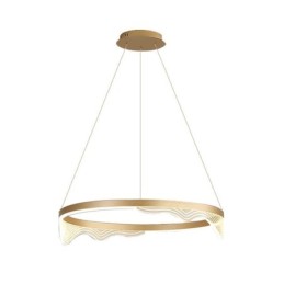 Nordic Aluminium Pendelleuchte Golden Wave Ripple Hängeleuchte