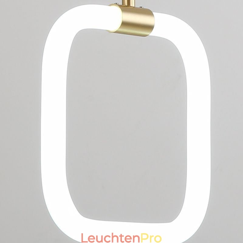 Moderne einfache Pendelleuchte Messing Deckenleuchte