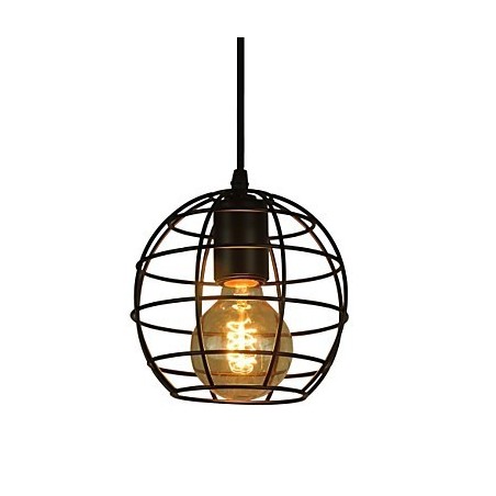 Globusförmiger Vintage-Kronleuchter im europäischen Stil für schwarze Pendelleuchte Globusförmiger Vintage-Kronleuchter im europäischen Stil für schwarze Pendelleuchte