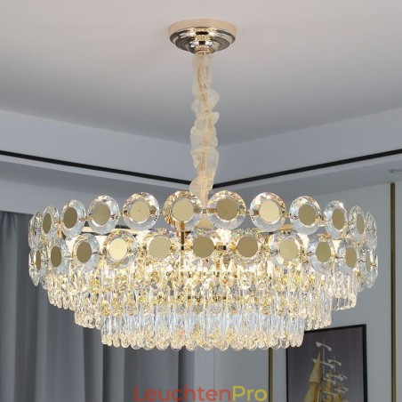 Moderne Kristall-Pendelleuchte Deckenleuchte Moderne Kristall-Pendelleuchte Deckenleuchte
