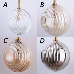 Glas Pendelleuchte Kreative Dekorative Glaskugel Loft
