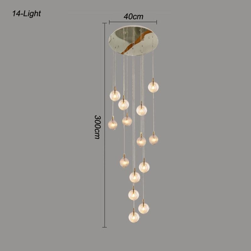 Glas Pendelleuchte Kreative Dekorative Glaskugel Loft
