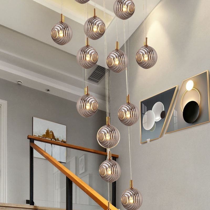 Glas Pendelleuchte Kreative Dekorative Glaskugel Loft