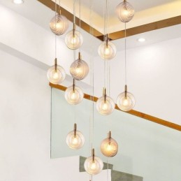 Glas Pendelleuchte Kreative Dekorative Glaskugel Loft