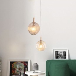 Glas Pendelleuchte Kreative Dekorative Glaskugel Loft
