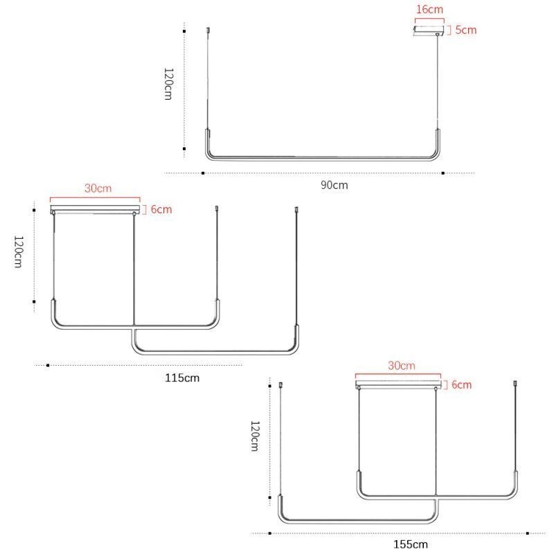Pendelleuchte Moderne minimalistische Pendelleuchte
