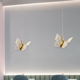 Pendelleuchte Acryl Schmetterling Deckenleuchte