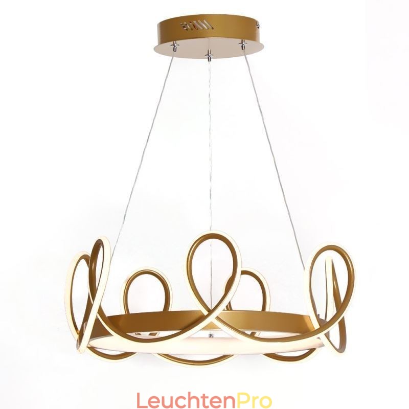 Moderne Hängeleuchte Crown Pendelleuchte Aluminium 1 Licht