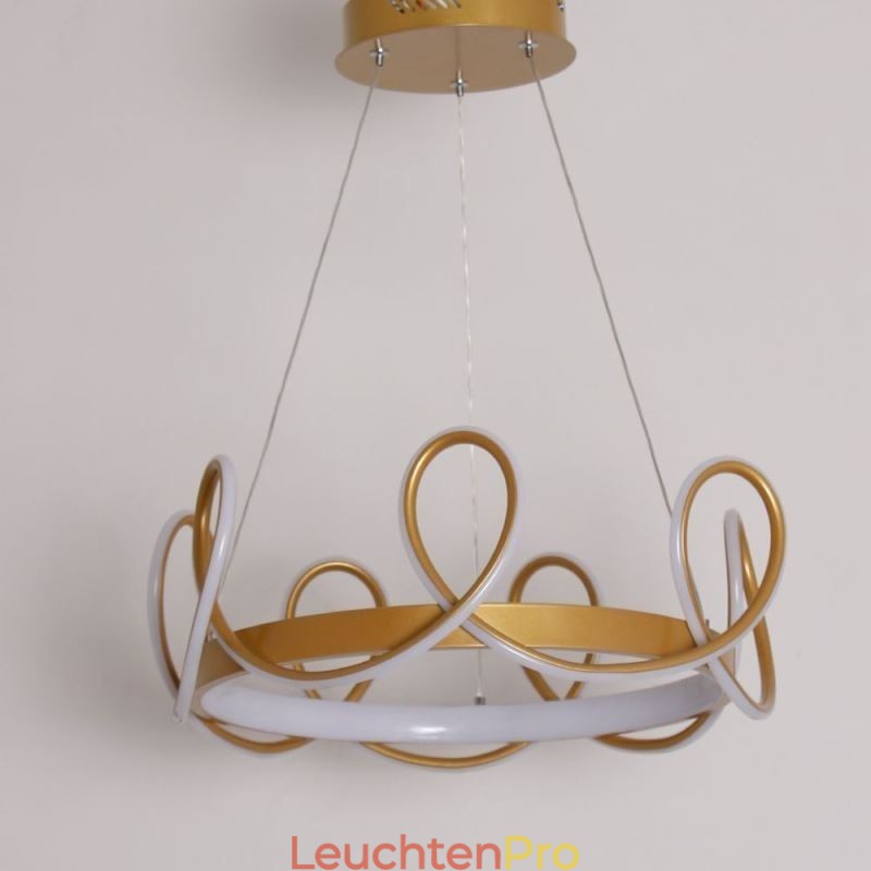 Moderne Hängeleuchte Crown Pendelleuchte Aluminium 1 Licht