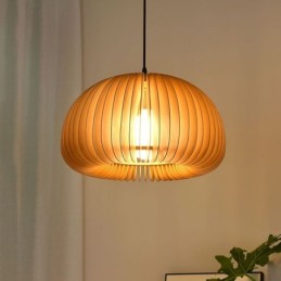 Retro Stil Pendelleuchte Linde Kürbis Pendelleuchte