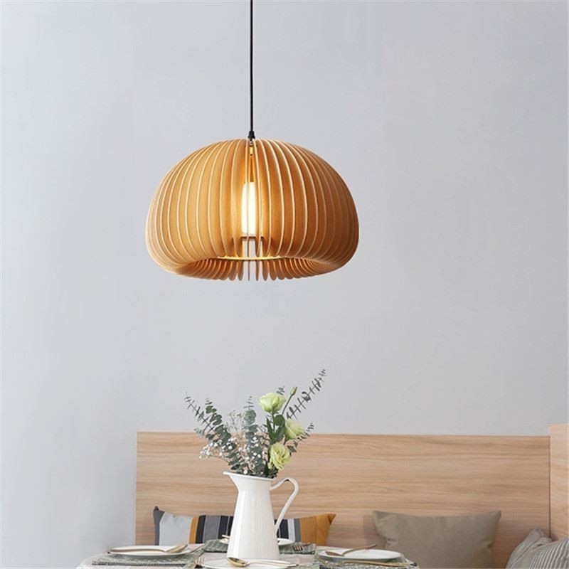 Retro Stil Pendelleuchte Linde Kürbis Pendelleuchte