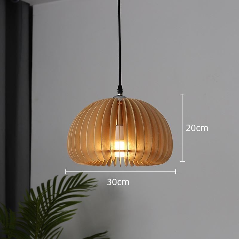 Retro Stil Pendelleuchte Linde Kürbis Pendelleuchte