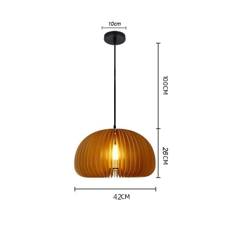 Retro Stil Pendelleuchte Linde Kürbis Pendelleuchte