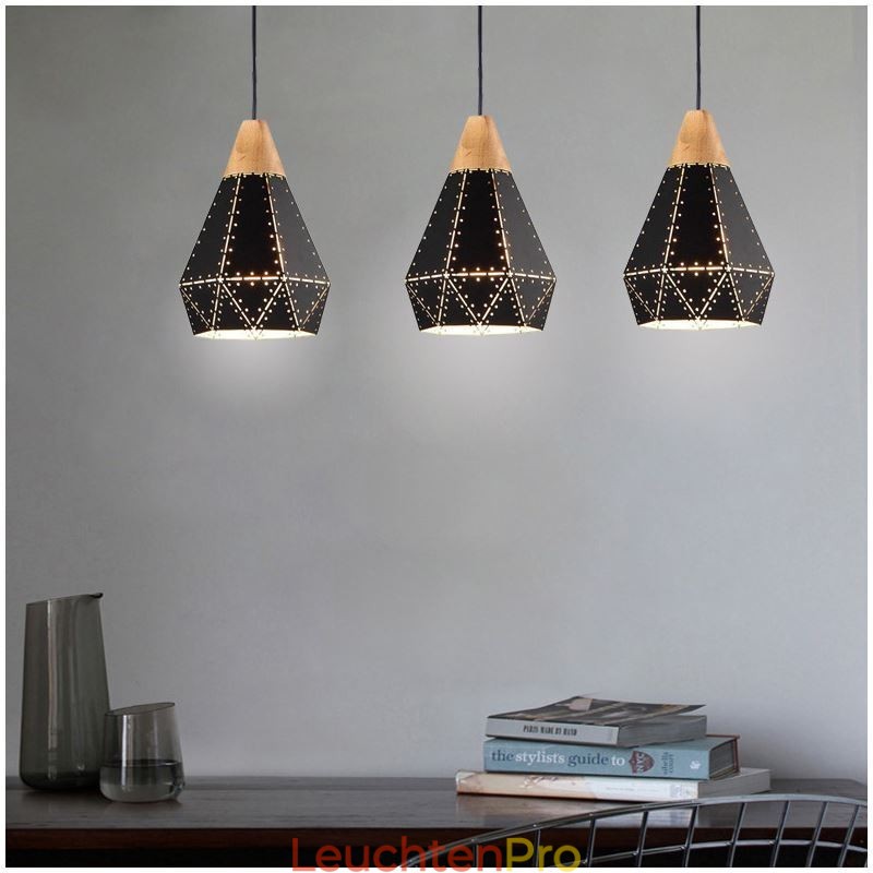 Industrielle Retro Vintage Hängeleuchte Hohl Lampenschirm