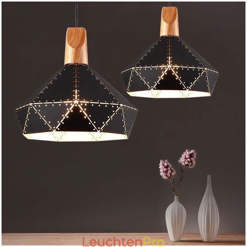Industrielle Retro Vintage Hängeleuchte Hohl Lampenschirm