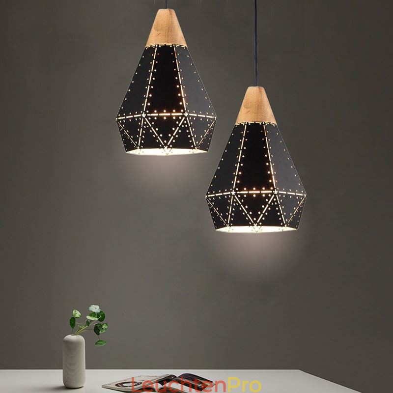 Industrielle Retro Vintage Hängeleuchte Hohl Lampenschirm