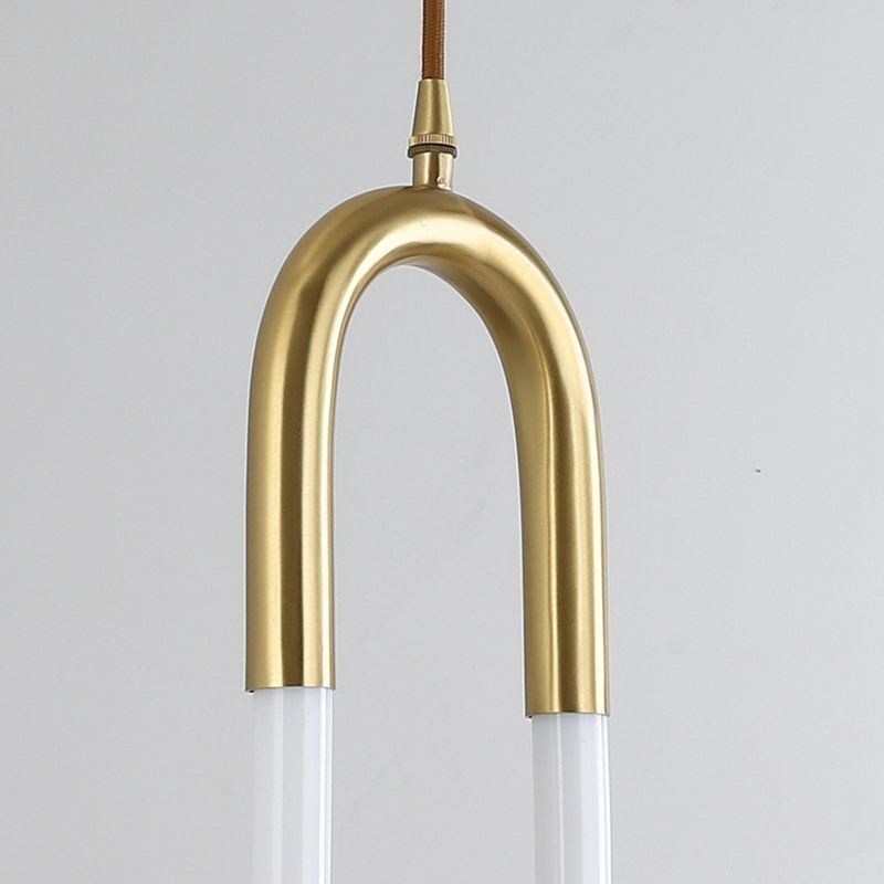 Moderne einfache Pendelleuchte Messing Deckenleuchte