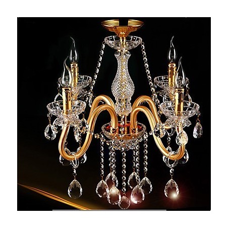 Moderner zeitgenössischer traditioneller klassischer Vintage-Kristallmalerei-Glas-Kronleuchter Moderner zeitgenössischer traditioneller klassischer Vintage-Kristallmalerei-Glas-Kronleuchter
