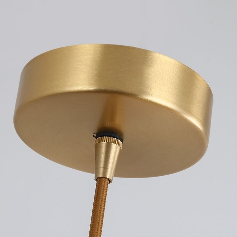 Moderne einfache Pendelleuchte Messing Deckenleuchte