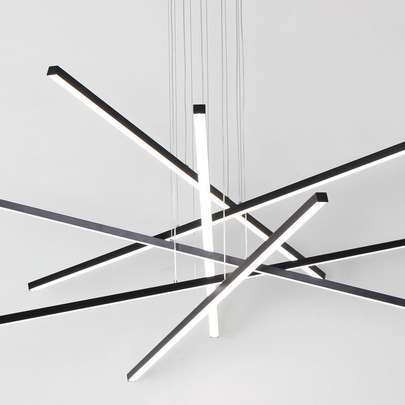 Lineare Pendelleuchte, dekorative Leuchte