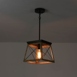 Pendelleuchte im Vintage-Stil mit einer Leuchte