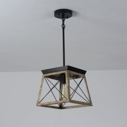 Pendelleuchte im Vintage-Stil mit einer Leuchte