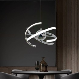 Schwenkbare Globus-Pendelleuchte, dekorative Deckenlampe