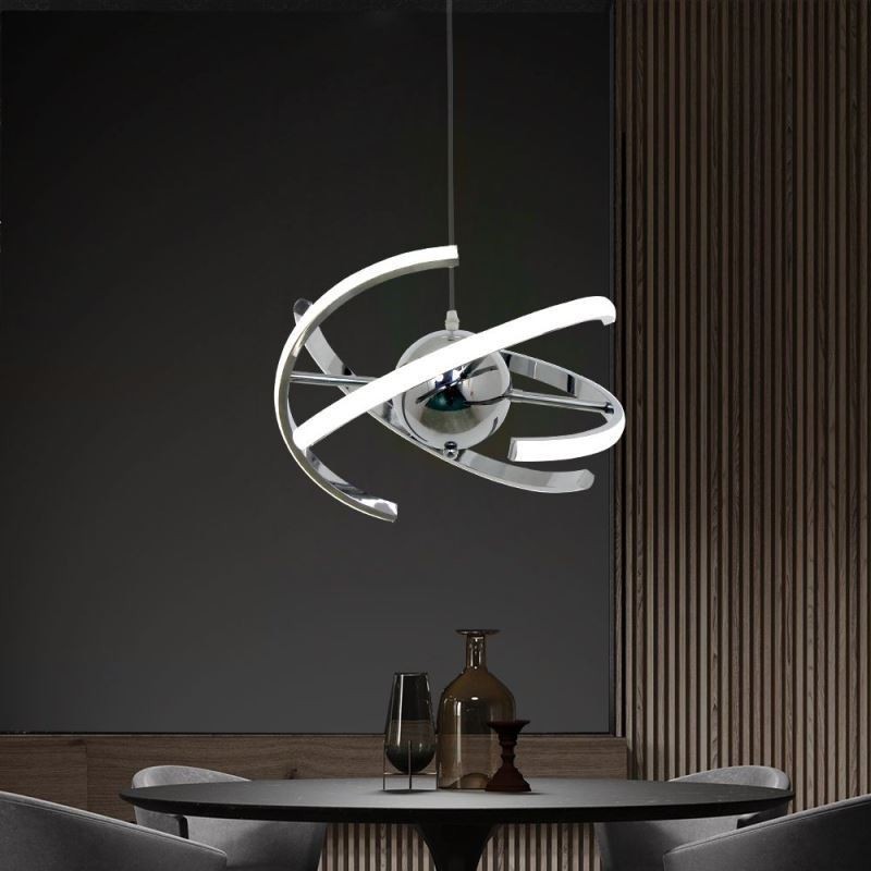 Schwenkbare Globus-Pendelleuchte, dekorative Deckenlampe