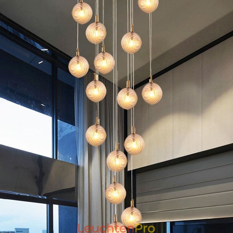 Glas Pendelleuchte Kreative Dekorative Glaskugel Loft