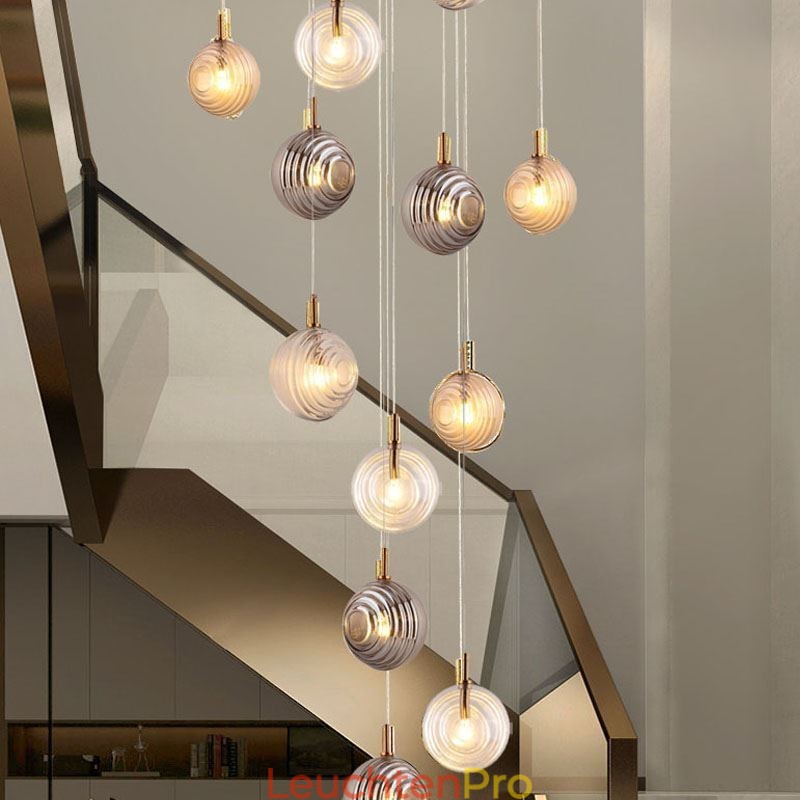 Glas Pendelleuchte Kreative Dekorative Glaskugel Loft