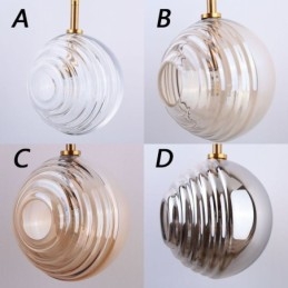 Glas Pendelleuchte Kreative Dekorative Glaskugel Loft