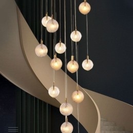 Glas Pendelleuchte Kreative Dekorative Glaskugel Loft