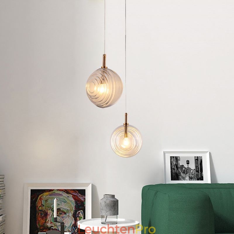 Glas Pendelleuchte Kreative Dekorative Glaskugel Loft