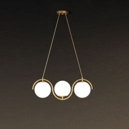 Moderne Glaskugel Pendelleuchte Minimalistische Leuchte