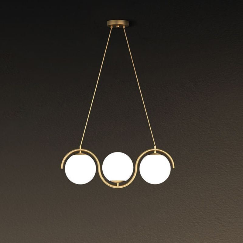 Moderne Glaskugel Pendelleuchte Minimalistische Leuchte