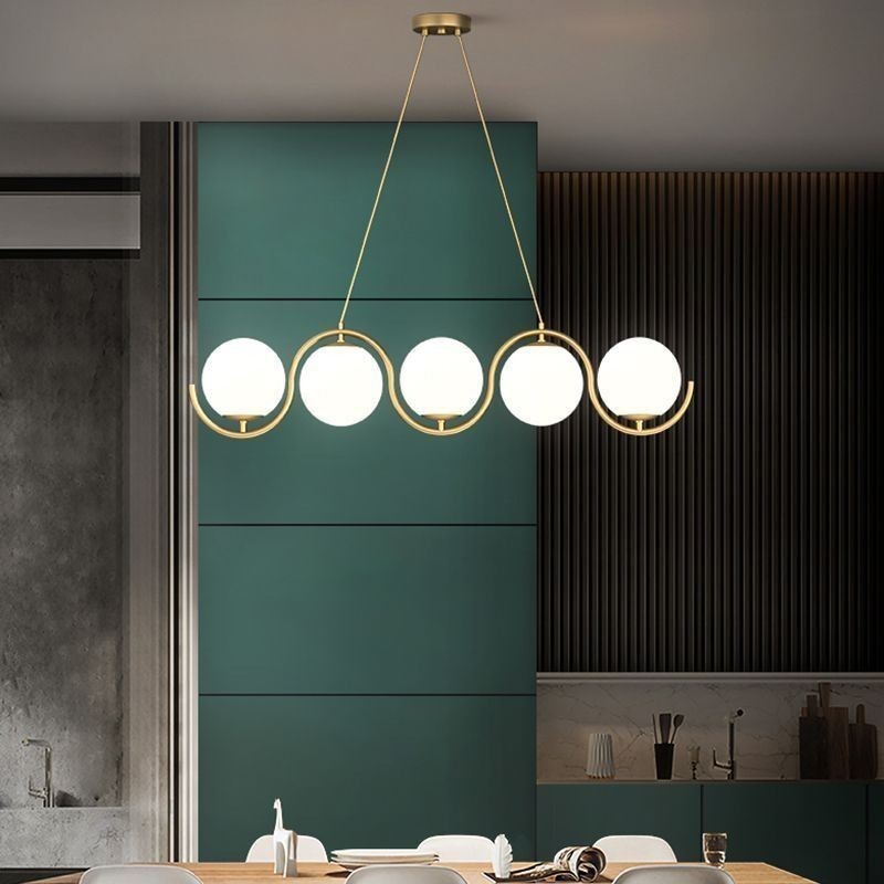 Moderne Glaskugel Pendelleuchte Minimalistische Leuchte