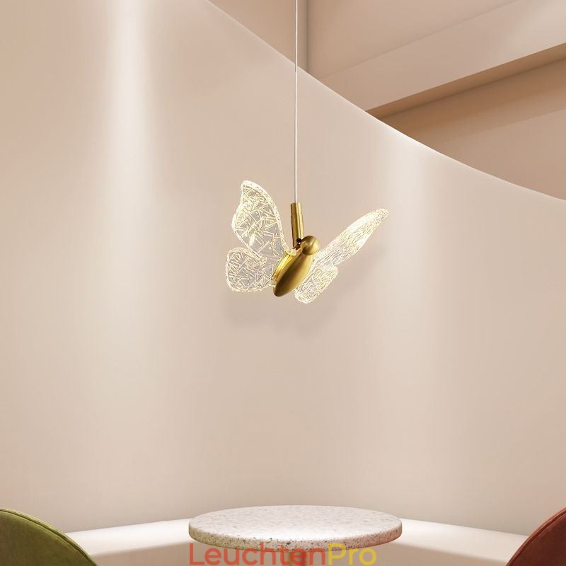 Pendelleuchte Acryl Schmetterling Deckenleuchte