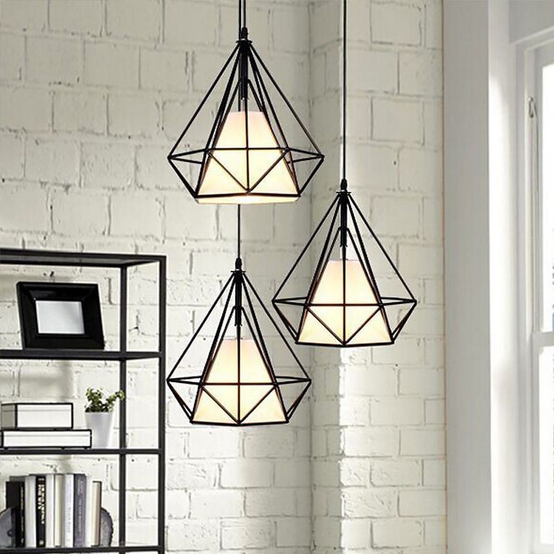 Diamantförmige Pendelleuchte Moderne minimalistische dekorative Leuchte