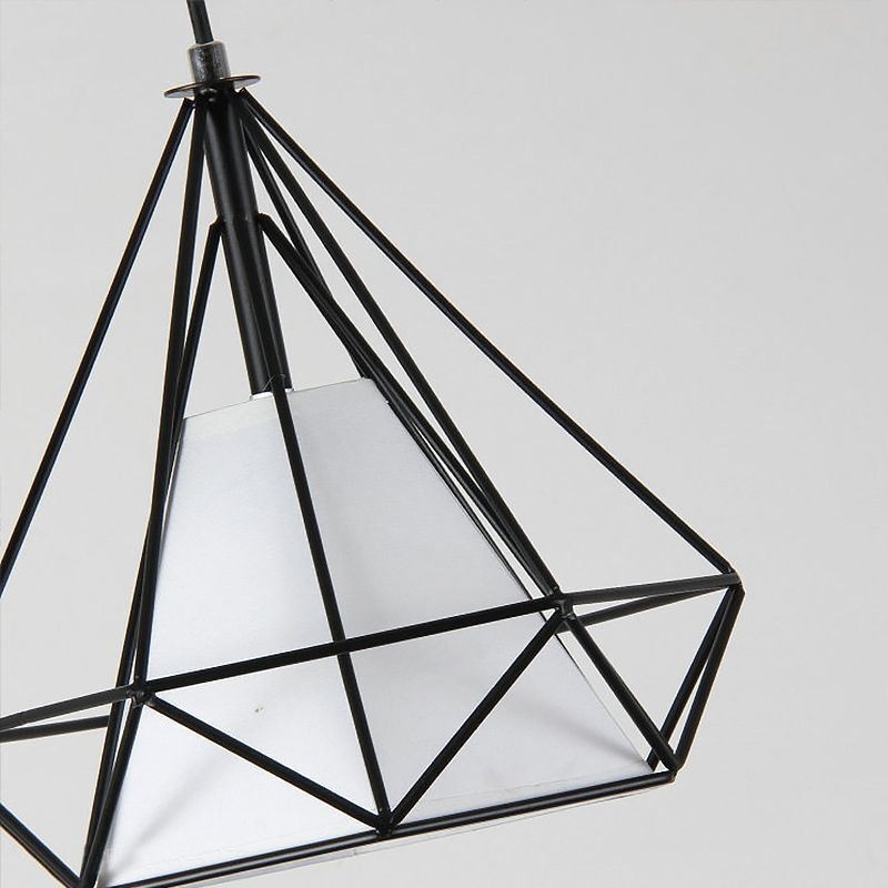 Diamantförmige Pendelleuchte Moderne minimalistische dekorative Leuchte