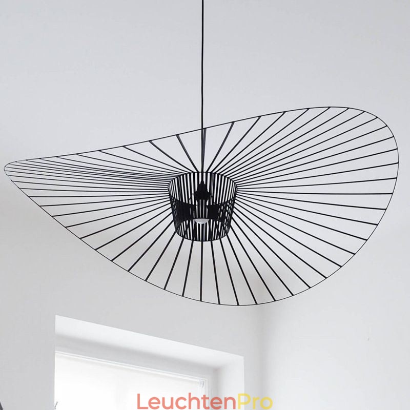 Eisen Pendelleuchte Strohhut Lampe 1 Licht