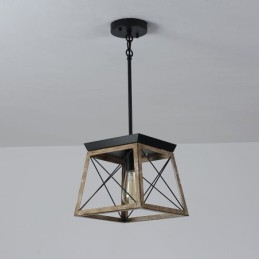 Pendelleuchte im Vintage-Stil mit einer Leuchte