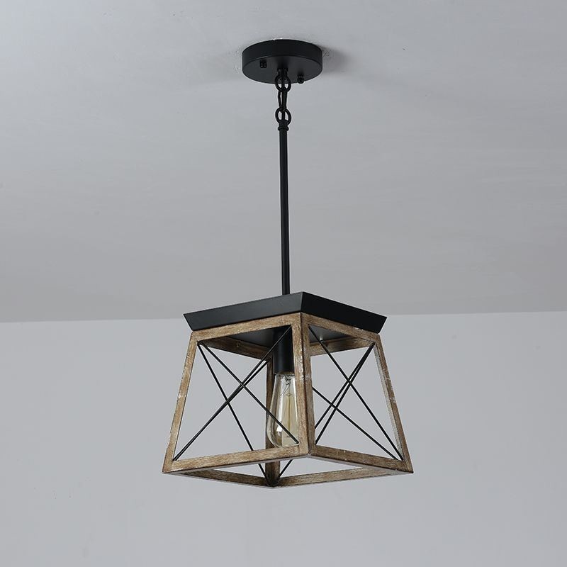 Pendelleuchte im Vintage-Stil mit einer Leuchte