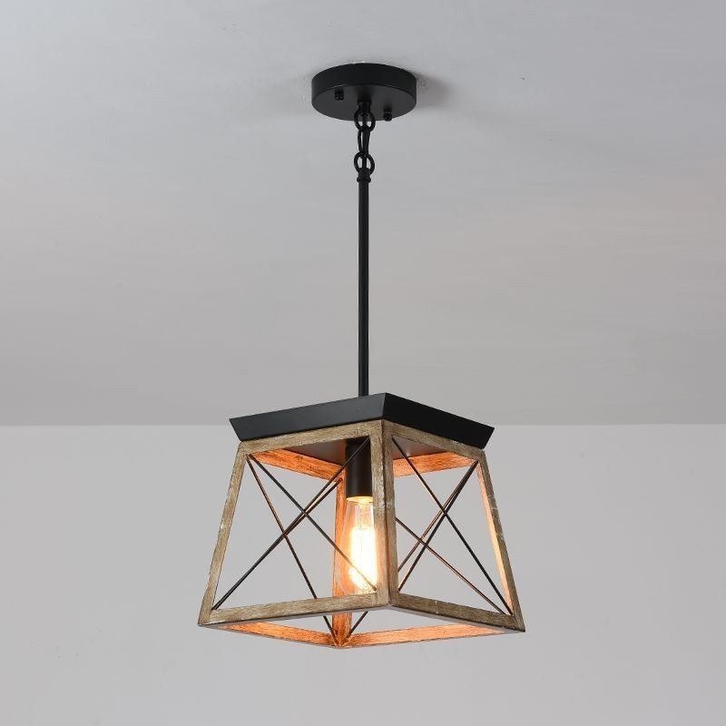 Pendelleuchte im Vintage-Stil mit einer Leuchte