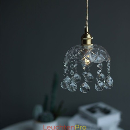Moderne Mini-Pendelleuchte aus Glas, 1 Licht, Dekorationsleuchte Moderne Mini-Pendelleuchte aus Glas, 1 Licht, Dekorationsleuchte