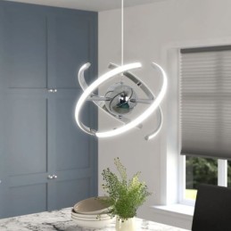 Schwenkbare Globus-Pendelleuchte, dekorative Deckenleuchte