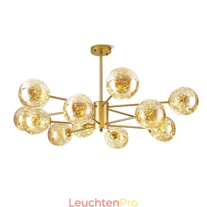 Magic Bean Pendelleuchte Nordischer Stil Glaskugel Gypsophila Pendelleuchte