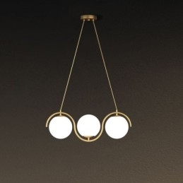 Moderne Glaskugel Pendelleuchte Minimalistische Leuchte